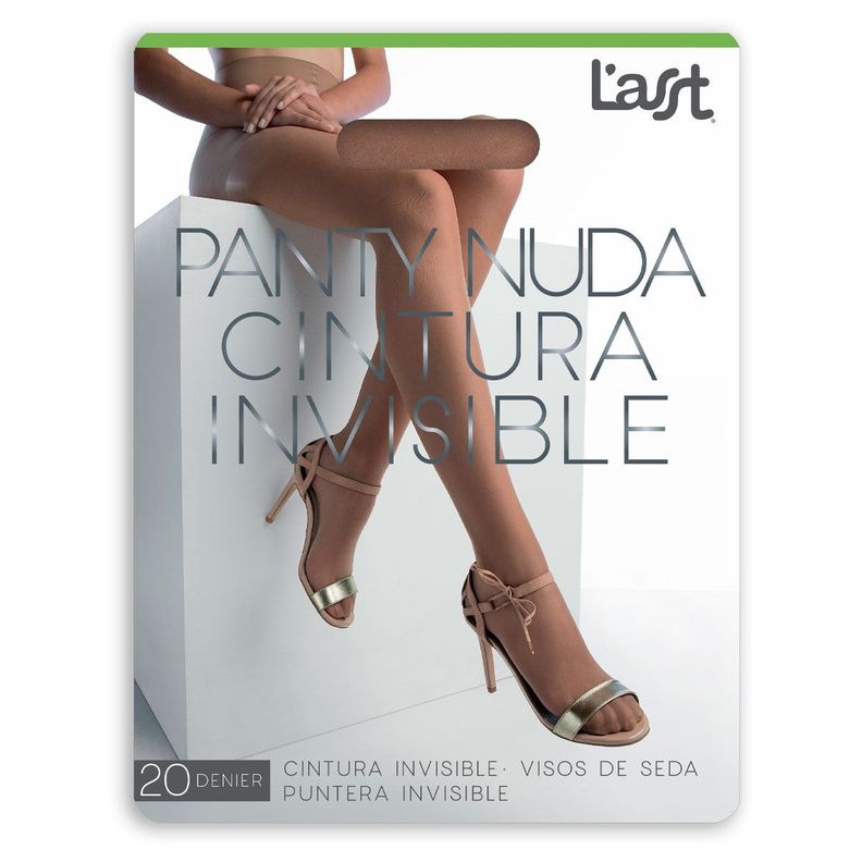 Panty Nuda Cintura Invisible Negro-1