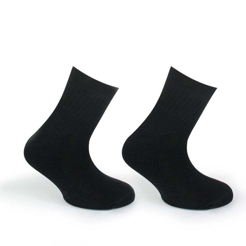 Bi-Pack Calcetines Deportivos Algodón Cortos-2