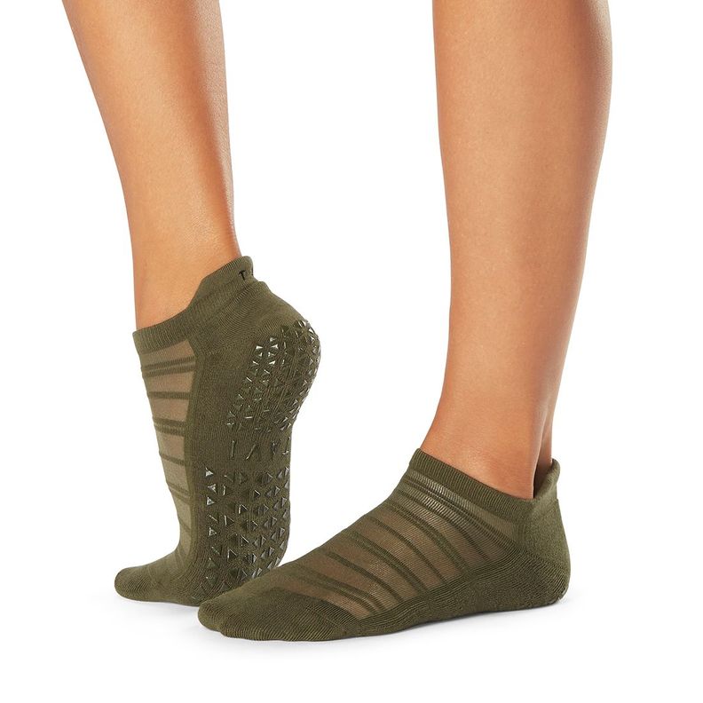 Calcetín Antideslizante Savvy Breeze Olive-0