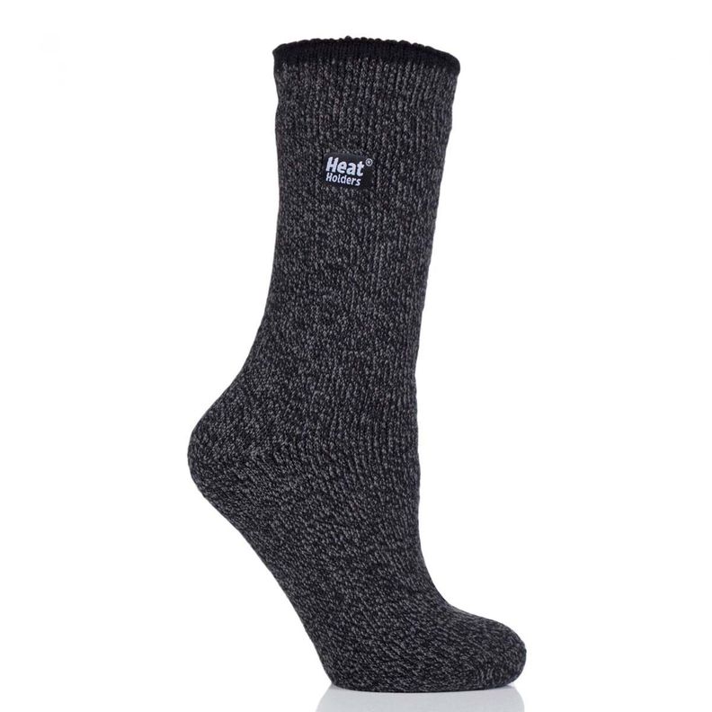 Calcetin Wool Mujer Heat Holders Negro-0