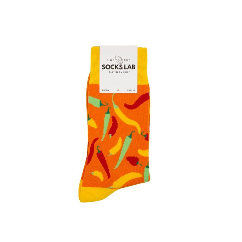 Calcetín Algodón Peinado Ají Socks Lab-1