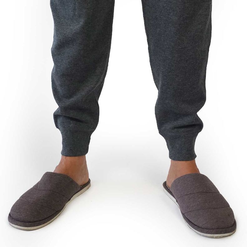 Pijama Térmico Hombre Gris Heat Holders-5
