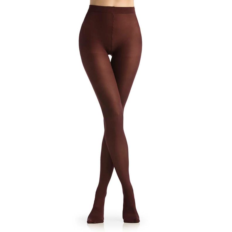 Panty Opaca Burdeo-1