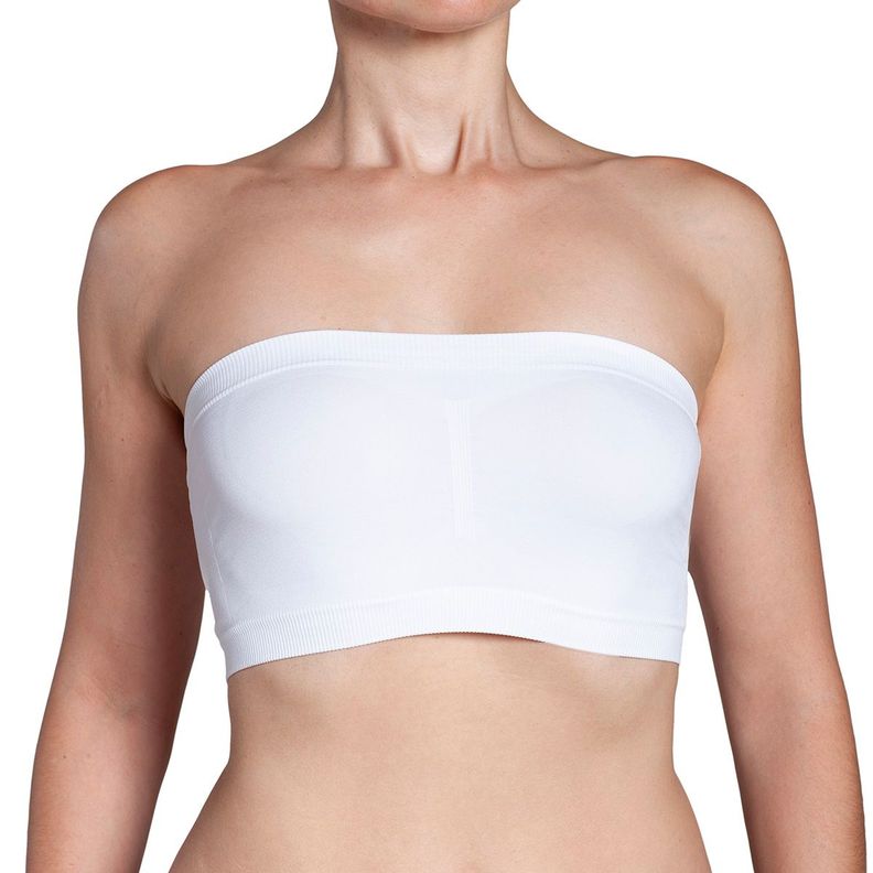 Polera Esencial Mini Bandeau Blanco-1