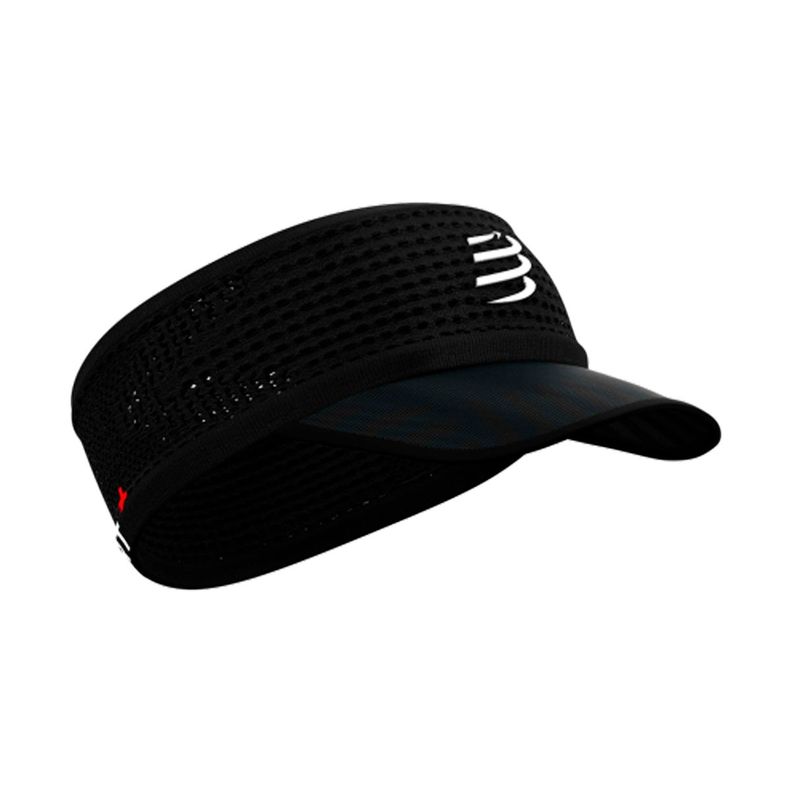 Visera Headband Spiderweb Negra-0