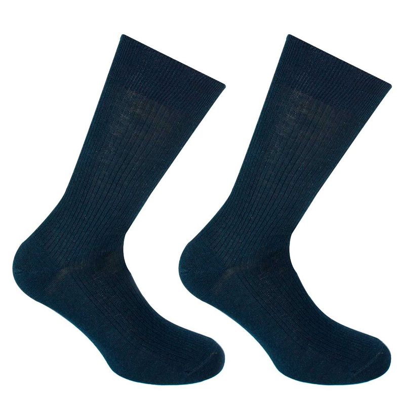 BIPACK SOQUETE BAMBOO AZUL-0