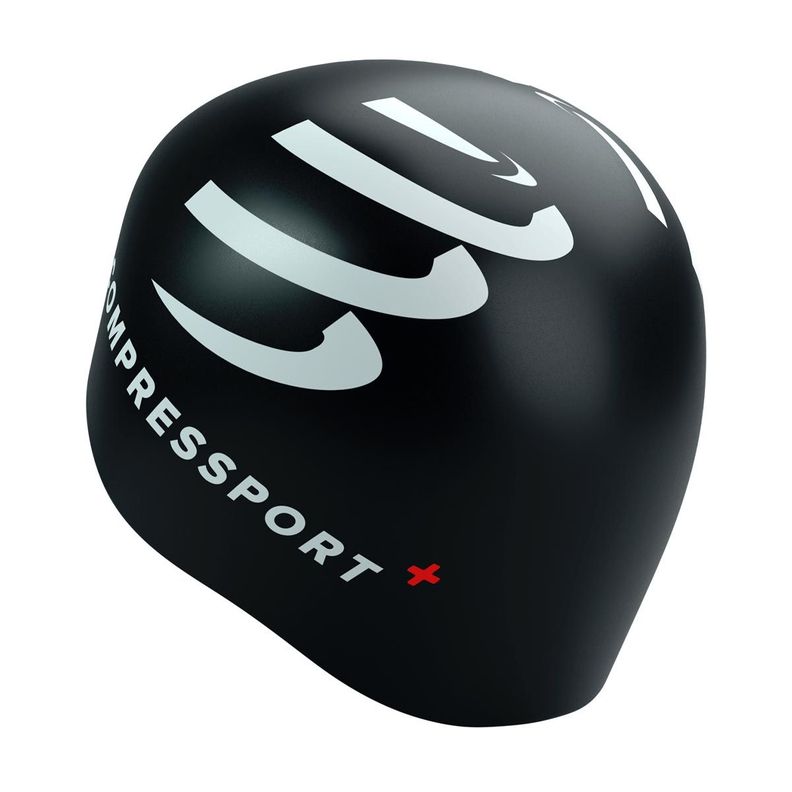 Gorra Natación Black Compressport-1