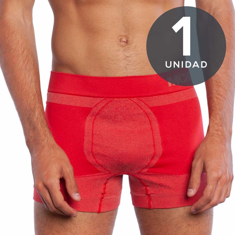 Boxer Microfibra Con Cobre Rojo-0