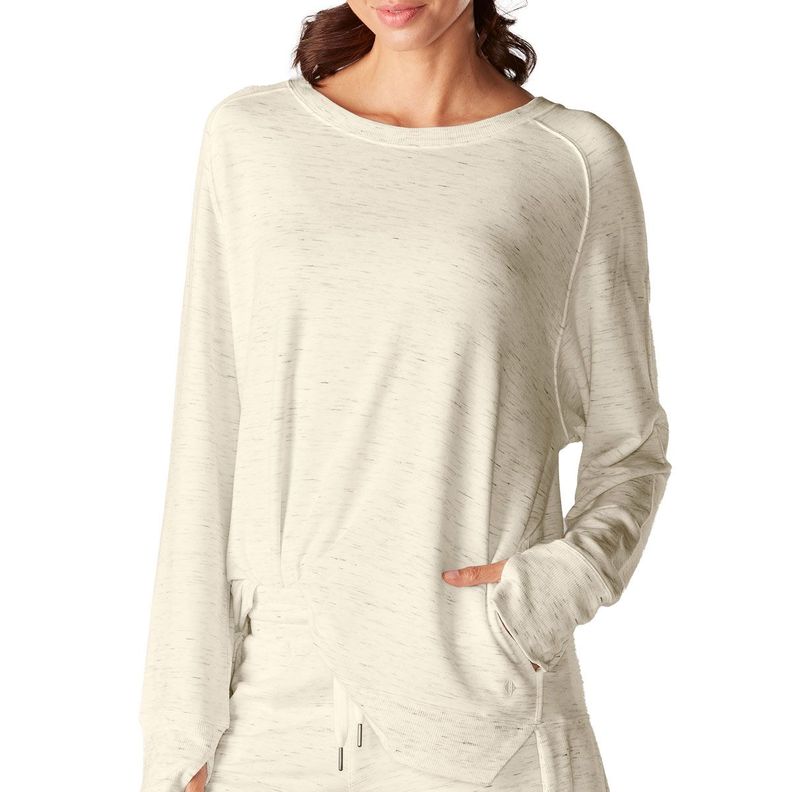 Cozy Sweatshirt S Stone Blanco Tavi-0