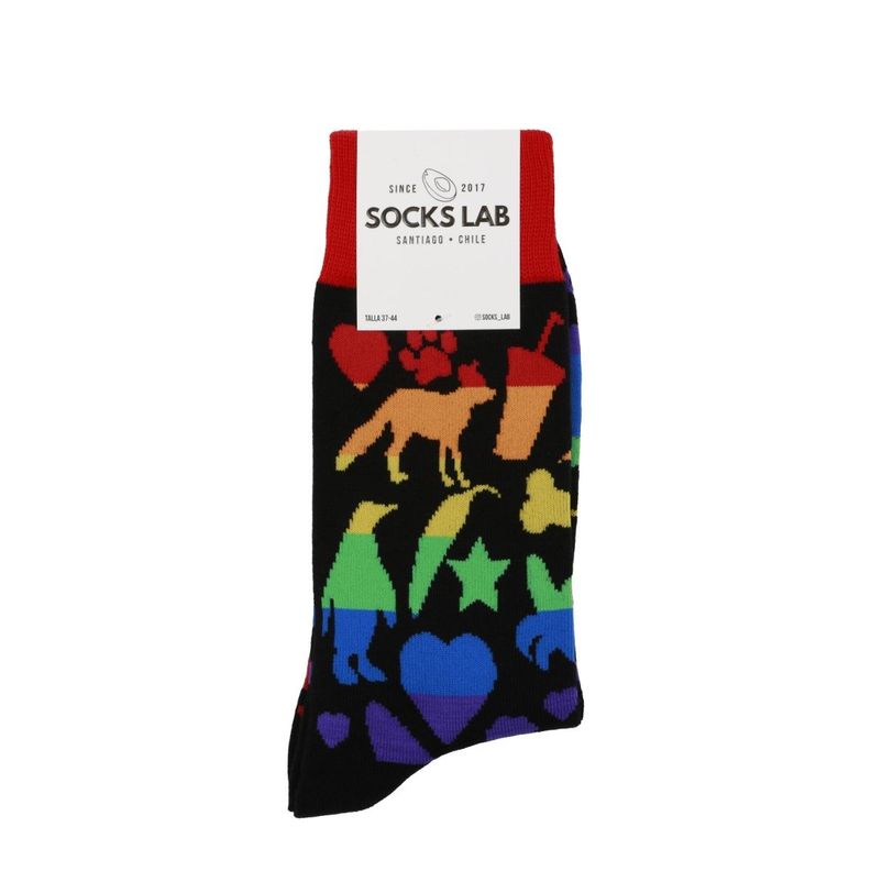 Calcetín Algodón Peinado Pride Socks Lab-1