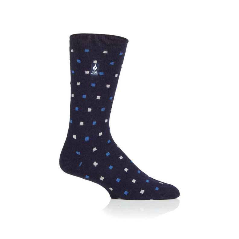 Calcetín Ultra Lite Micro Square - Zadar Azul Marino Heat Holders-0