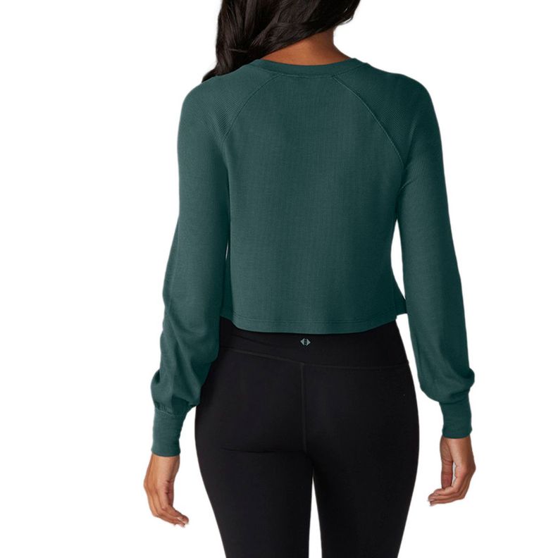 Tavi - Polera Crop Waffle Knit-1