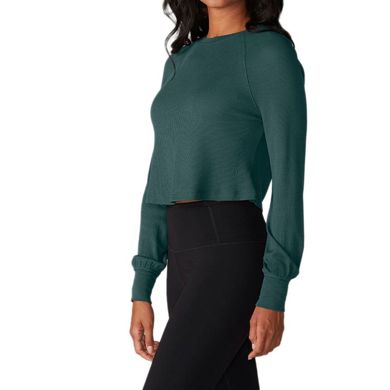 Tavi - Polera Crop Waffle Knit-2