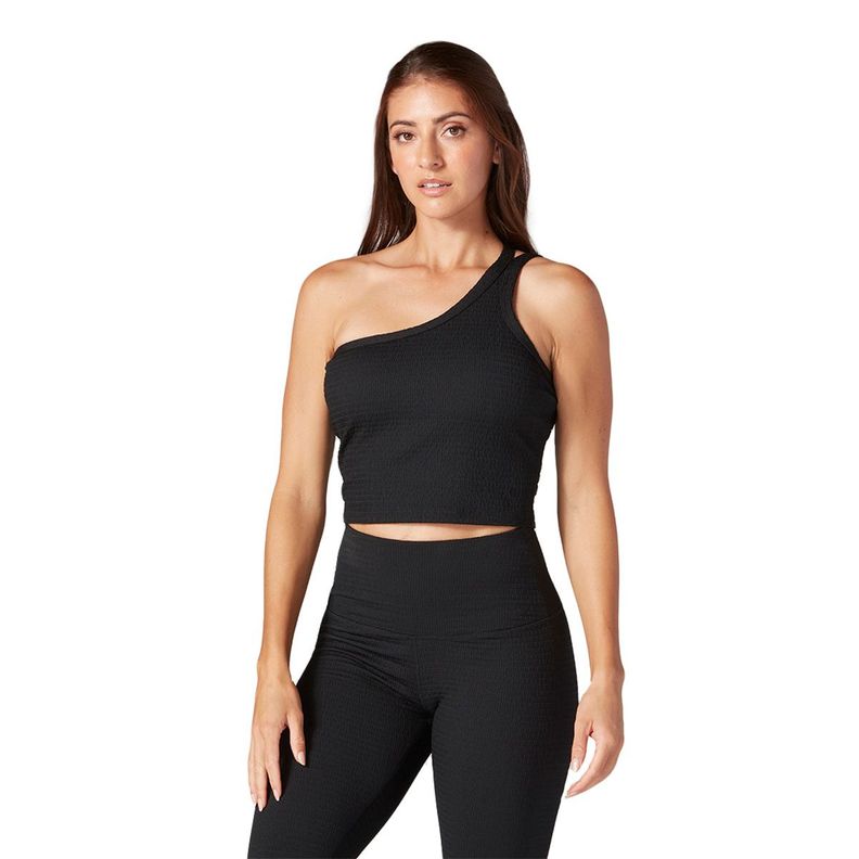 Peto One Shoulder Negro Tavi-0