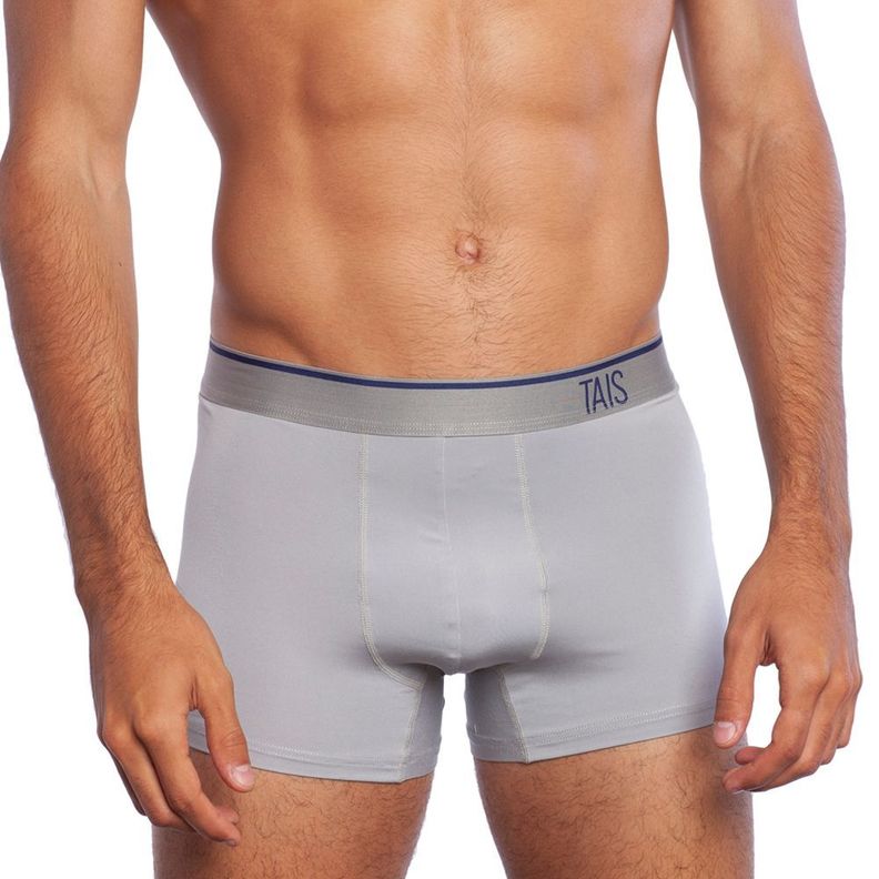 Boxer Deportivo Secado Rapido Gris Perla
