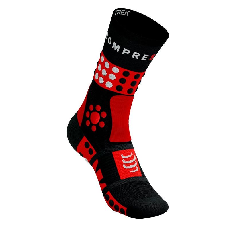 Calcetín Trekking Black Compressport-1