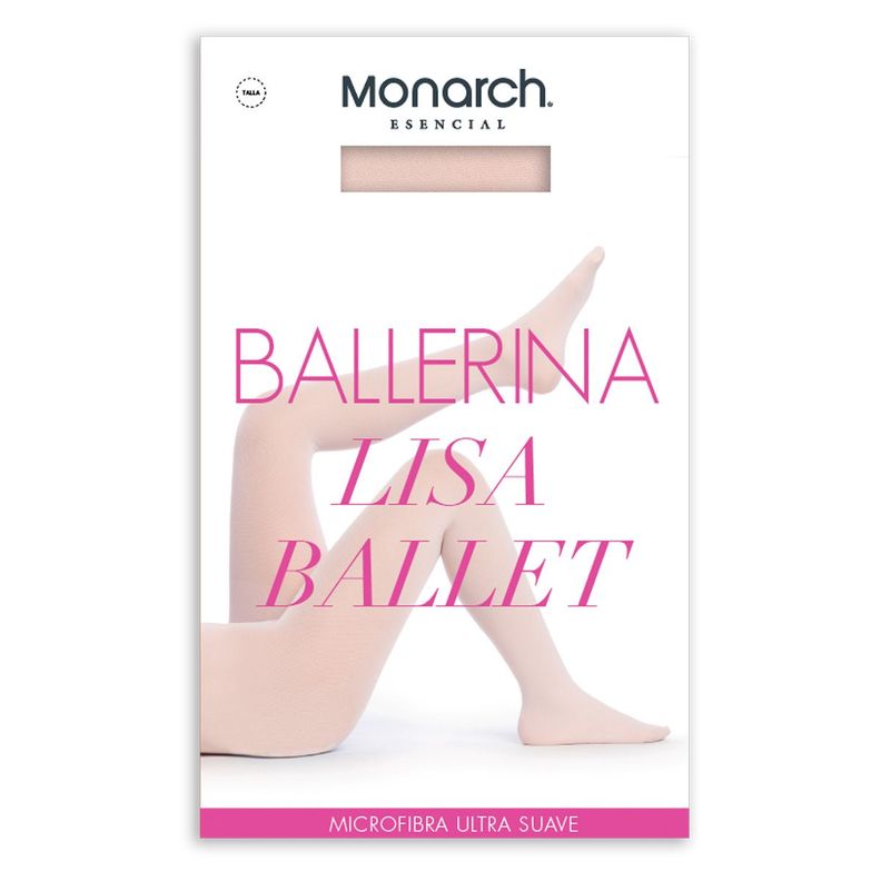 Ballerina Lisa Microfibra Negro Monarch-1