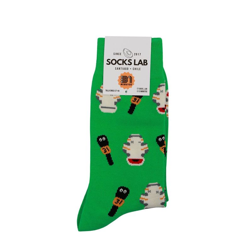 Calcetín Algodón Tulio + Mico el micrófono Socks Lab-1