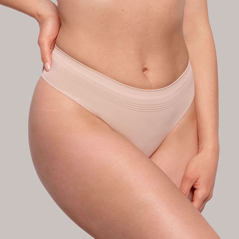 Pack Colaless Microfibra Nude Monarch S-M