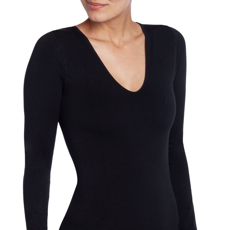 Polera Esencial Uniformes Salud Negro-0