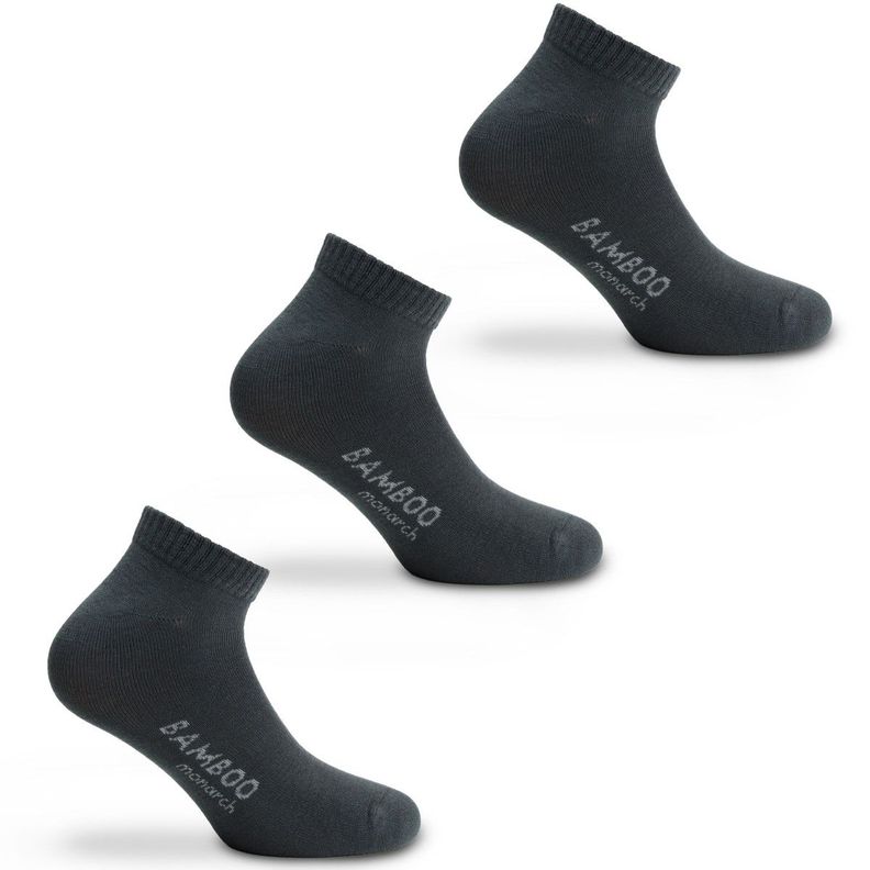 6 Pares Calcetines Bamboo Escolar Monarch-2