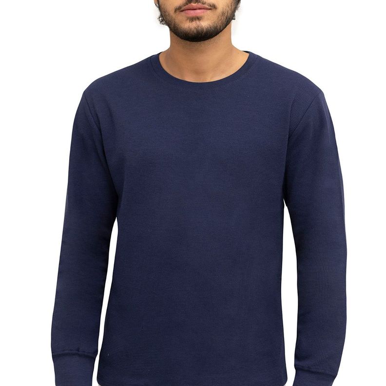 Camiseta Tejido Panal Azul Tais-0