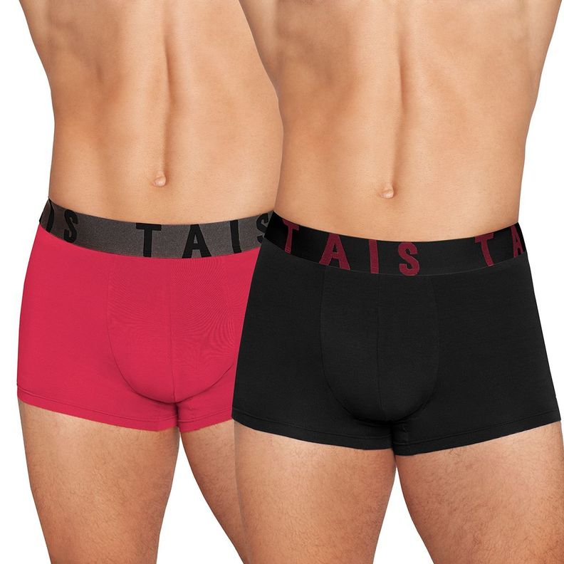 2 Unidades Boxer Bamboo Ultra Fresco Negro