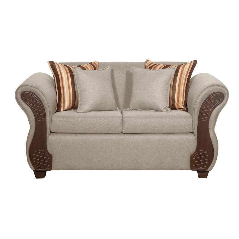 Sofa 2 Cuerpos Marsella Beige