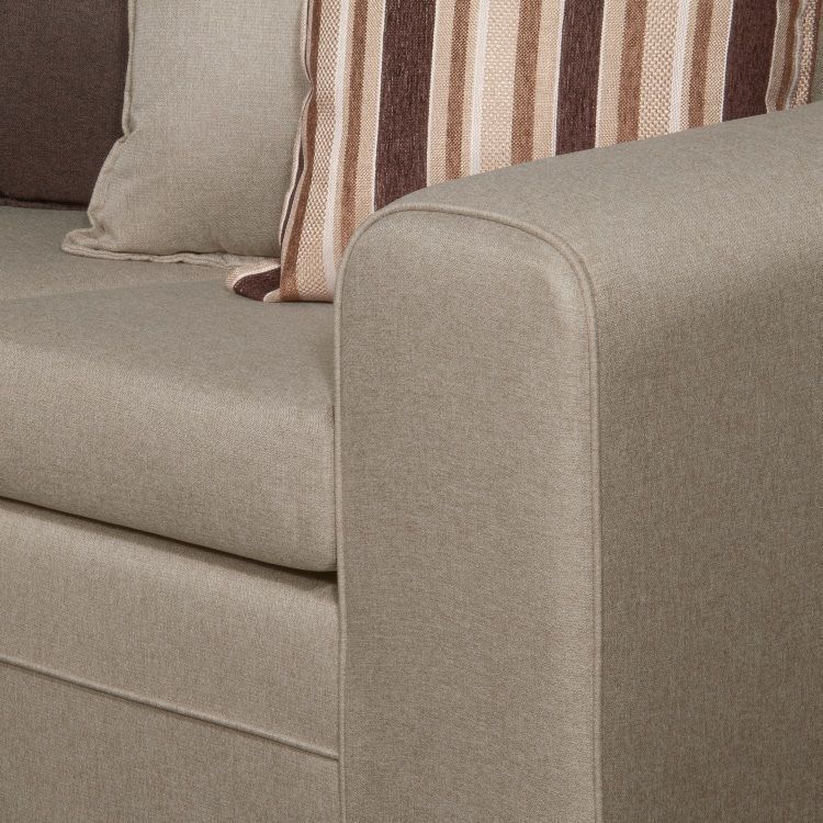 SOFA LEGEND 3 CUERPOS BEIGE + 2 POUF-3