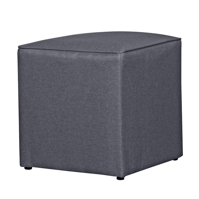 SOFA LEGEND 3 CUERPOS + 2 POUF GRIS-4