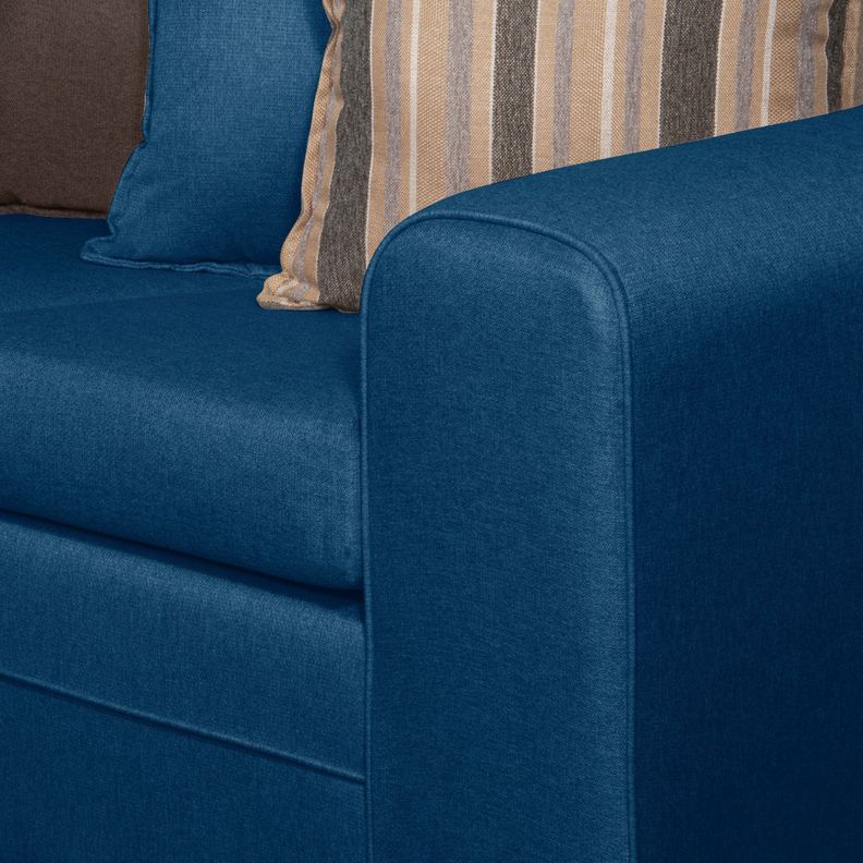 SOFA LEGEND 3 CUERPOS + 2 POUF AZUL-7