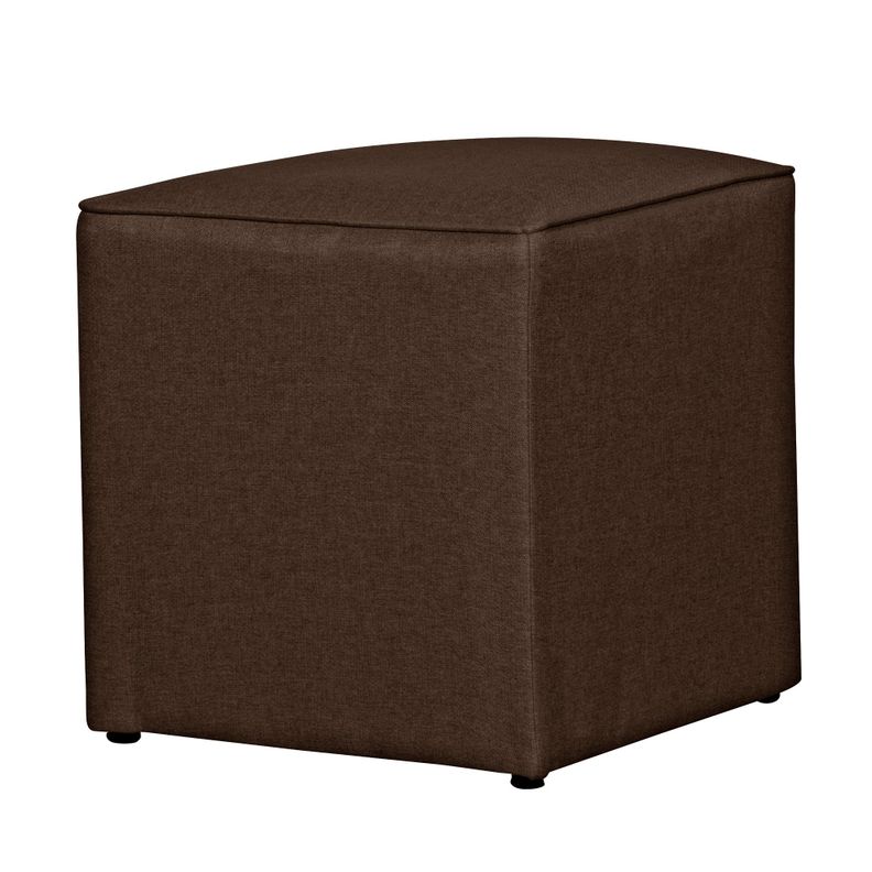 SOFA LEGEND 3 CUERPOS + 2 POUF CAFÉ-4