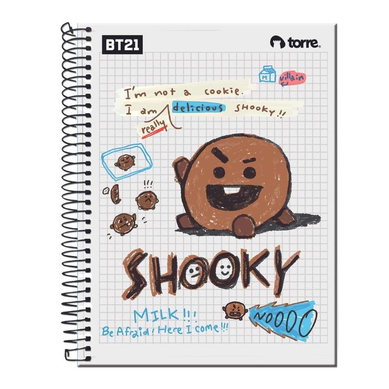 Cuaderno Carta Bt21 150hjs 7mm Triple 3 Materias Torre-1