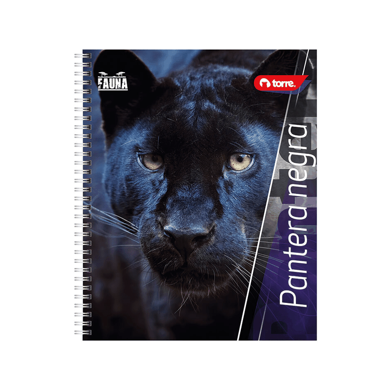 CUADERNO UNIVERSITARIO FAUNA 7MM 100H PACK 10-2