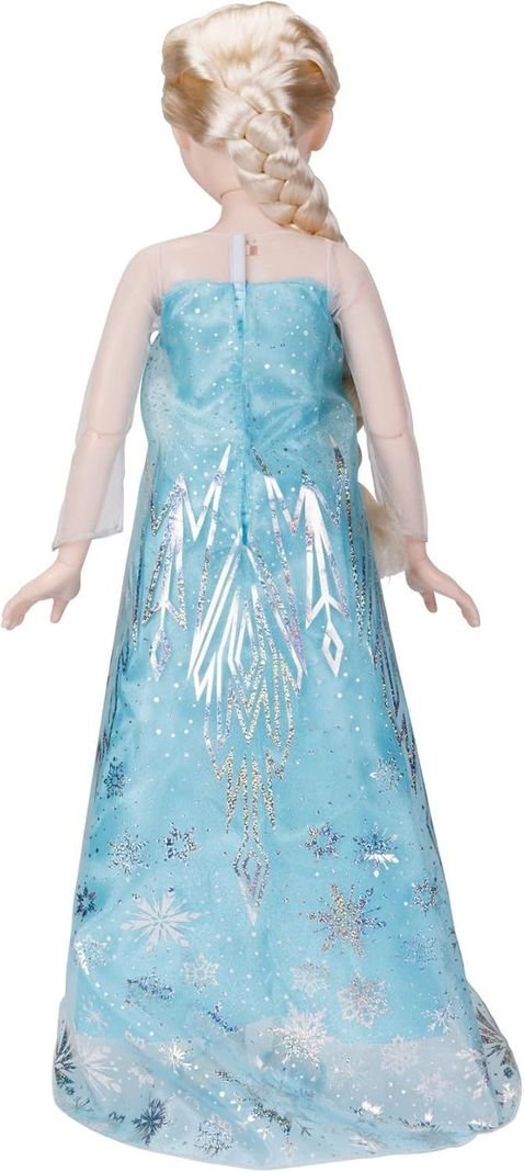 MUÑECA ELSA FROZEN DE DISNEY 100 PODERES DE HIELO, LUCES Y MÚSICA-6