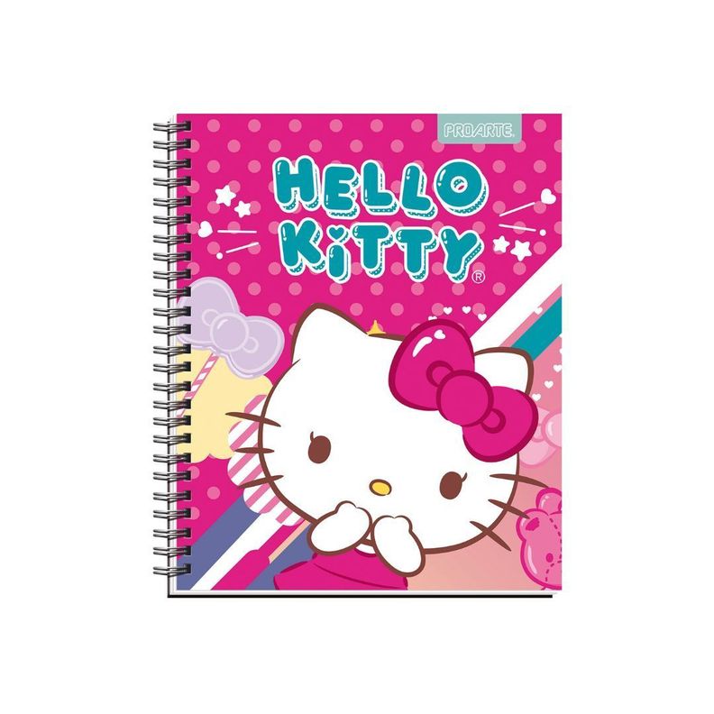 Cuaderno Universitario Proarte 100h 7mm Hello Kitty Pack 10-5