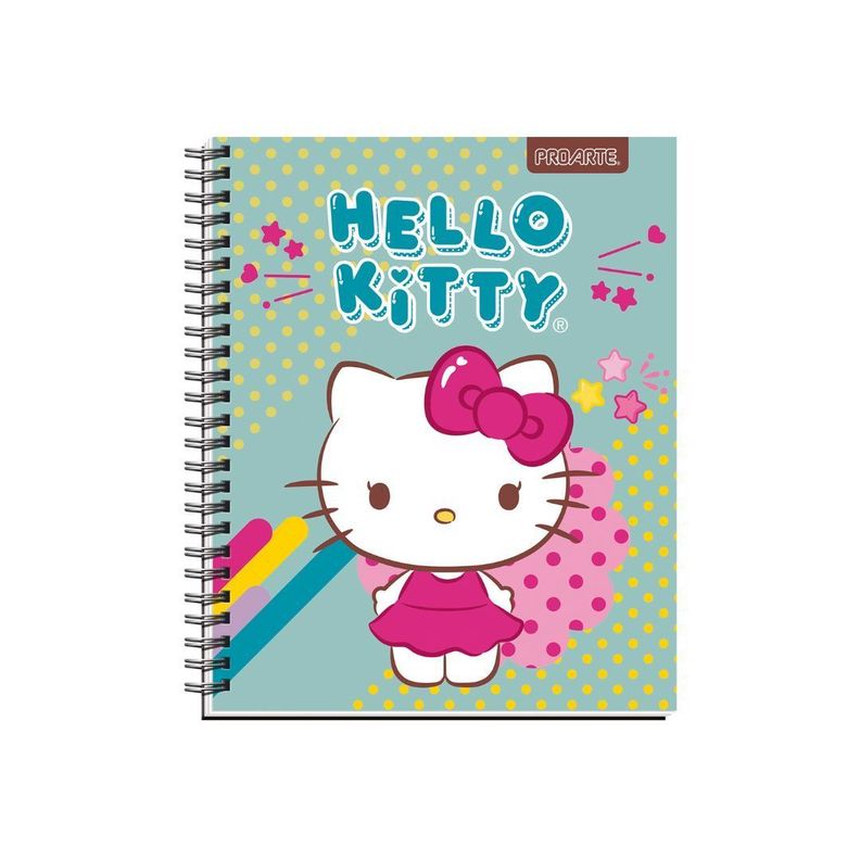 Cuaderno Universitario Proarte 100h 7mm Hello Kitty Pack 10-7