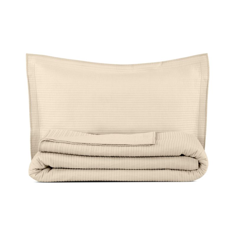 QUILT ALGODON TAUPE 2P-3