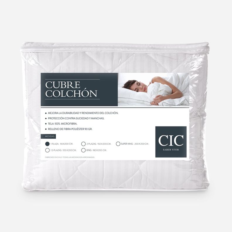 CUBRECOLCHON 1 PL 90X200CM-2