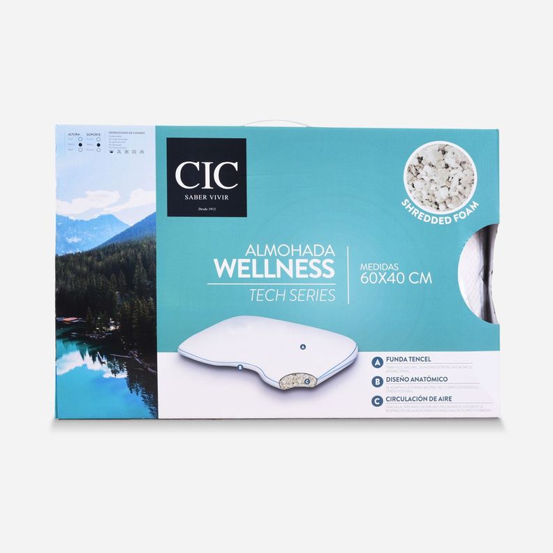 ALMOHADA CERVICAL TECH SERIES 60X32 CM-3