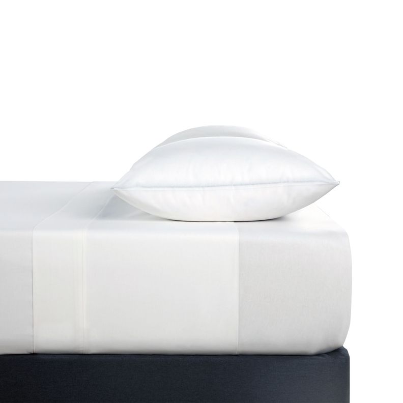 SET SABANAS LISAS 180H BLANCO 2P-1