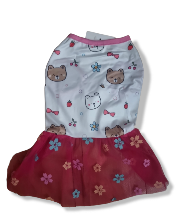 Vestido Tutu Verano Perritas TM-0