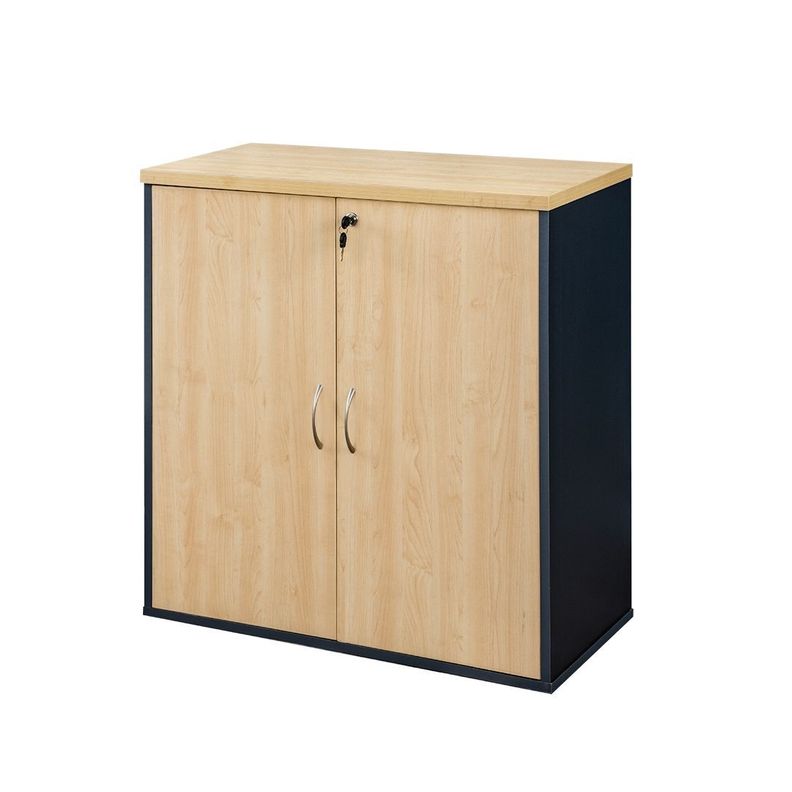 Estante Melamina Compacta Puertas Batientes con Llaves-1