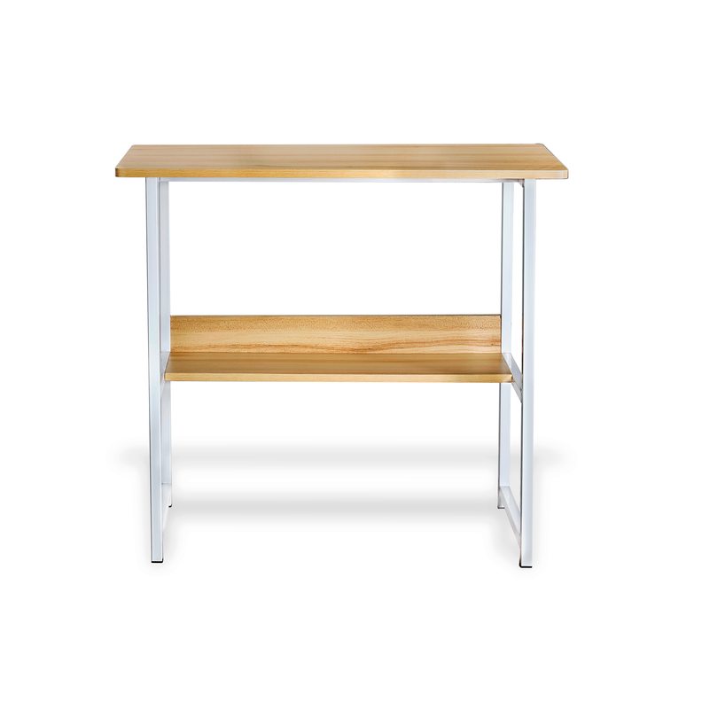 Escritorio de Trabajo y Estudio Home Office 80 X 40. Color Madera Maple-0