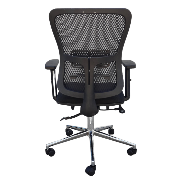 Silla Ergonómica Ajustes en Altura, Brazos, Respaldo y Apoyo Lumbar-2
