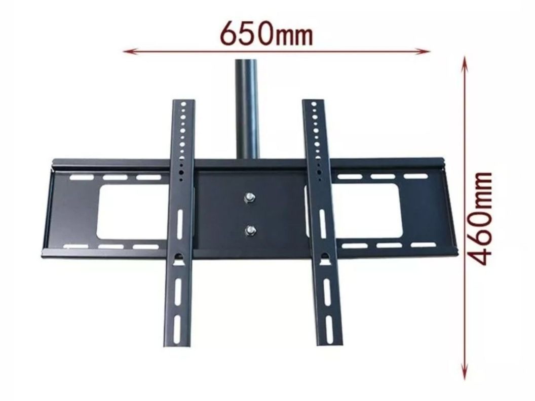 Soporte Tv Techo Pared Ajustable 26 A 60 Color Negro-1