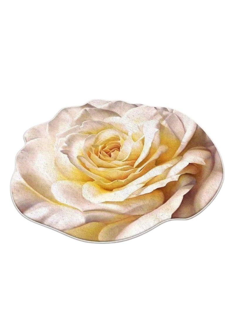 Alfombra decorativa tipo flor-0