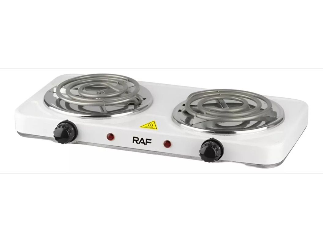 Encimera Cocina Eléctrica 2 Platos Cocinilla Espiral 2000 W-0