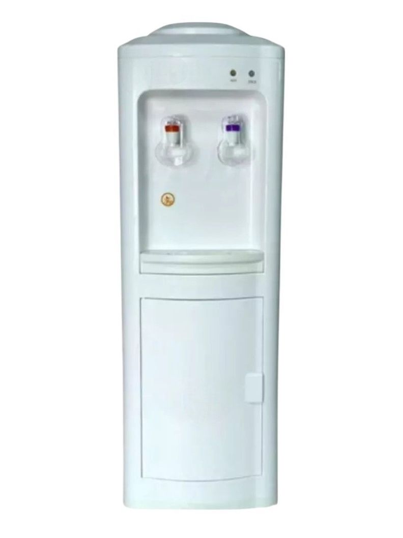 Dispensador Electrico Agua Fría Y Caliente Pedestal Blanco-1