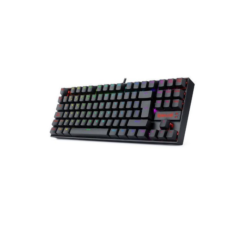 Teclado Mecánico Redragon K552 RGB Kumara Switch Red - Negro-1